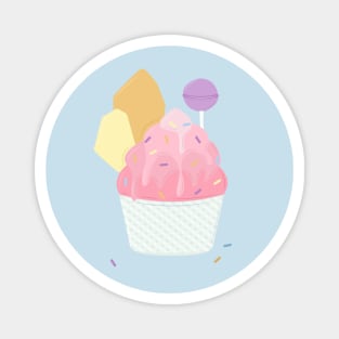 Delicious cupcake Magnet